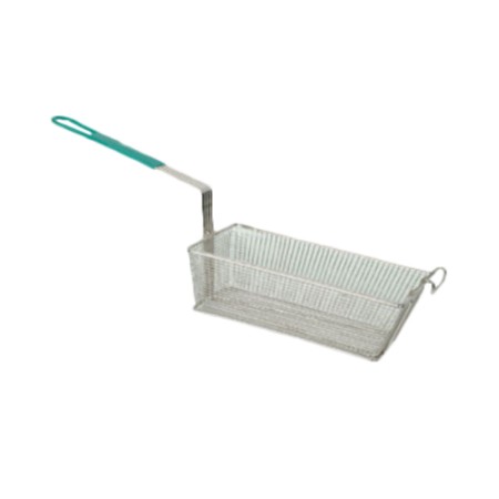 Thunder Group SLFB00 Fry Basket with Green Handle 13