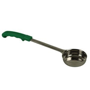 Thunder Group SLLD004A One Piece Portion Controller with Green Handle 4 oz.