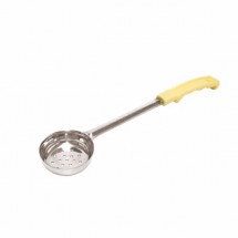 Thunder Group SLLD103P Stainless Steel Perforated Portion Controller with Ivory Handle 3 oz.