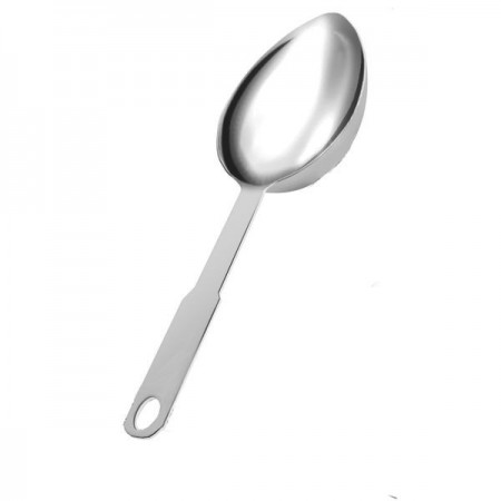 Thunder Group SLMS025V Stainless Steel 1/4 Cup Measuring Scoop 8-3/4"L