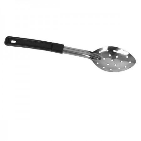 Thunder Group SLPBA213 Stainless Steel Perforated Basting Spoon 13"