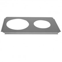 Thunder Group SLPHAP088 Two Hole Adaptor Plate with Openings 8-1/2&quot;