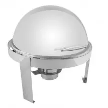 Thunder Group SLRCF0860 Round Roll Top Chafer 6 Qt.