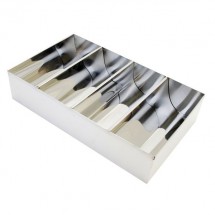Thunder Group SLSCB04 Stainless Steel Cutlery Box