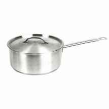 Thunder Group SLSSP020 Stainless Steel Sauce Pan with Lid 2 Qt.