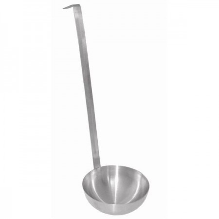 Thunder Group SLTL002 Stainless Steel Two Piece Ladle 1 oz. - 