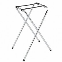 Thunder Group SLTS001 Folding Chrome Plated Tray Stand