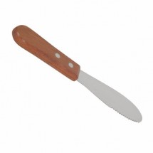 Thunder Group SLTWBS007 Sandwich Spreader with Wood Handle