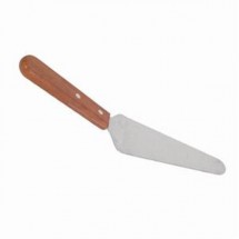 Thunder Group SLTWPS006 Pizza Server with Wood Handle 2-1/2&quot; x 5&quot;