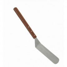Thunder Group SLTWST010 Solid Turner with Long Wood Handle, 8&quot; x 3" 