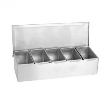 Thunder Group SSCD005 5 Condiment Compartments