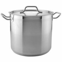 TigerChef Stainless Steel Stock Pot with Cover 16 Qt.