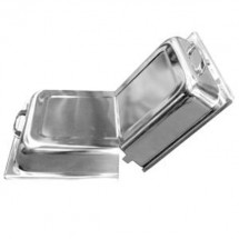 TigerChef Full Size Stainless Steel Hinged Dome Cover