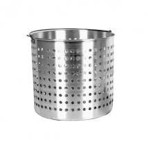 TigerChef Aluminum Stock Pot Steamer Basket 100 Qt.