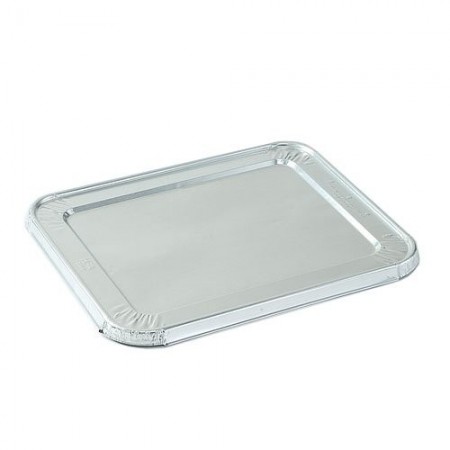 TigerChef Full Size Aluminum Foil Steam Table Pan Lids - 50 pcs