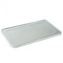 TigerChef Half Size Aluminum Foil Steam Table Pan Lids - 100 pcs