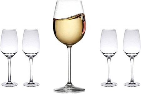 TigerChef Polycarbonate Wine Glasses 11 oz. 4/Pack