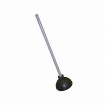 TigerChef Rubber Plunger with 21&quot; Wood Handle