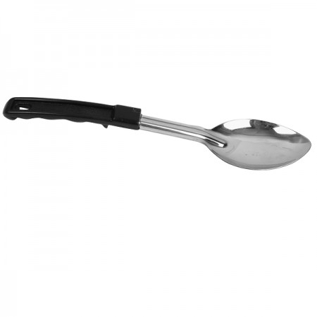 TigerChef Solid Stainless Steel Basting Spoon with Plastic Handle 15"