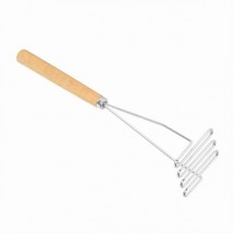 TigerChef Square Stainless Steel Potato Masher 18&quot;