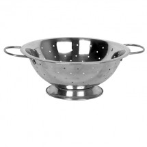 TigerChef Stainless Steel Colander with Base and Handles 13 Qt.