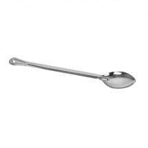 TigerChef Solid Stainless Steel Basting Spoon with Flat Handle 21&quot;