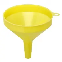 TigerChef Yellow Plastic Funnel 32 oz.
