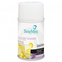 TimeMist Premium Metered Air Freshener Refill, Lavender Lemonade, 5.3 oz. Aerosol 12/Carton