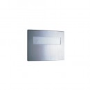 Toilet Seat Cover Dispenser, 15 3/4" x 2 1/4" x 11 1/4", Satin Stainless Steel