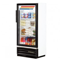 True GDM-10SSL-HC~TSL01 Slim Line Swing Glass Door Refrigerated Merchandiser 24-7/8&quot;