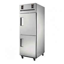 True STA1DT-2HS-HC One Section Half Door Dual Temp Reach In Refrigerator / Freezer 28&quot;