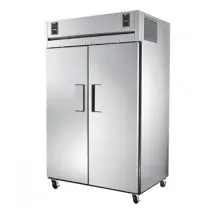 True STA2DT-2S 52" Solid Door Dual Temperature Reach In Combination Refrigerator / Freezer