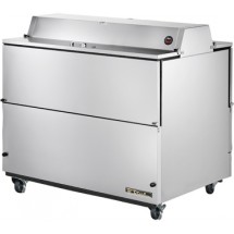 True TMC-49-S-DS-HC 2- Sided Stainless Steel  Milk Cooler 49&quot;