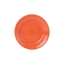 Tuxton CPA-074  Papaya Concentrix  China Plate 7-1/2&quot; - 2 doz