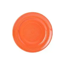 Tuxton CPA-090  Papaya Concentrix  China Plate 9&quot; - 2 doz