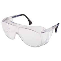 Ultraspec 2001 OTG Safety Eyewear, Clear/Black Frame, Clear Lens
