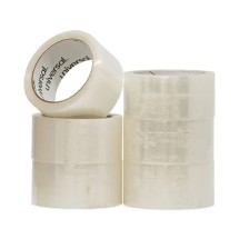 Universal Box Sealing Tape, 3&quot; Core, 1.88&quot; x 60 yds, Clear, 6/Pack