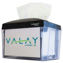 Valay Table Top Napkin Dispenser, 6.25 x 8 x 6.5, Black