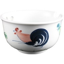 Vertex China ARG-B6 Market Buffet Chinese Noodle Bowl with Design 20 oz. - 2 doz