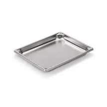 Vollrath 30212 Super Pan V 1/2 Size Anti-Jam Stainless Steel Steam Table / Hotel Pan 1-1/4&quot; Deep