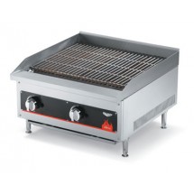 Vollrath 407302 Cayenne Radiant / Lava Rock Charbroiler 24&quot;