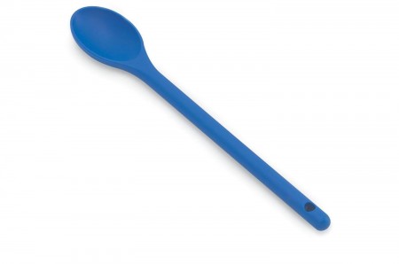 Vollrath 4689830 Blue Hi-Heat Nylon Prep Spoon 12"