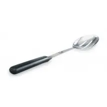 Vollrath 46919 Black Kool-Touch Slotted Serving Spoon 12&quot;