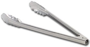 Vollrath 47007 Stainless Steel Economy Utility Tongs 7"