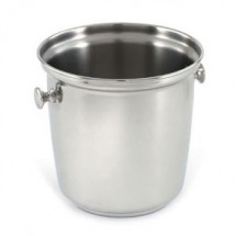 Vollrath 48330 Stainless Steel Silver Plated Wine Bucket with Handles