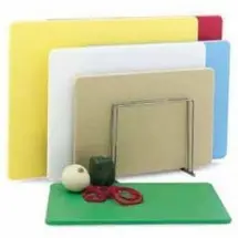 Vollrath 5200211 Color-Coded Poly Cutting Board Set 15&quot; x 20&quot; x 1/2&quot;