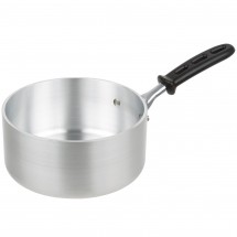 Vollrath 69442 Wear-Ever Classic Select Straight Sided Heavy Duty Aluminum Sauce Pan with TriVent Silicone Handle 2.5 Qt.