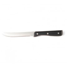 Walco 980527 Black Delrin Steak Knife - 1 doz