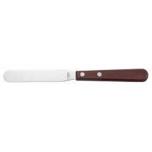 Winco TNS-4 Bakery Spatula with Wood Handle 4&quot;