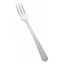 Winco 0001-07 Dominion Medium Weight Stainless Steel Oyster Fork - 1 doz